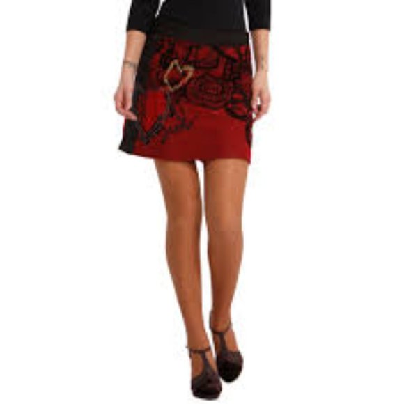 Desigual Dresses & Skirts - Desigual We Love Black & Red mini